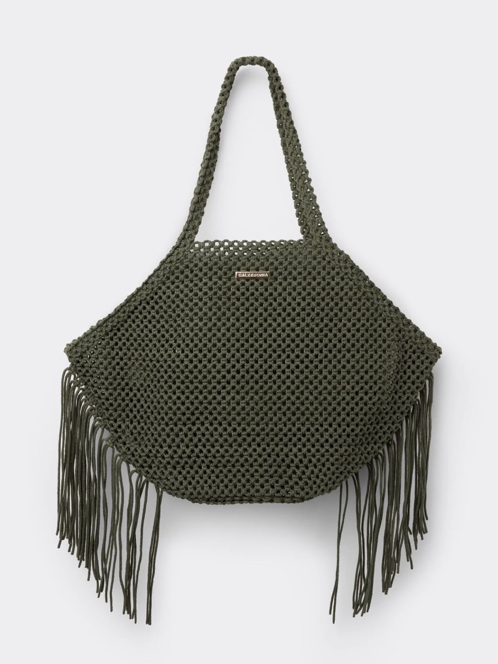 Calzedonia Knitted Bag  - Olive